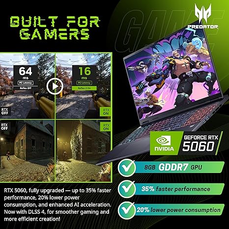 ACER PREDATOR HELIOS NEO ULTRA 9 16GB RAM 1TB SSD RTX 5060 16" - Image 5