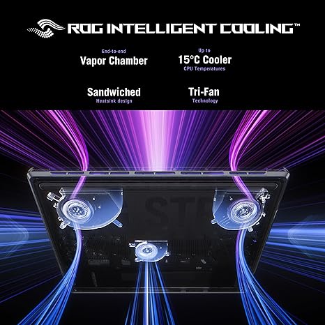 ASUS ROG STRIX G16 I9-14VA 16GB RAM 1TB SSD RTX 5070 16" - Image 3