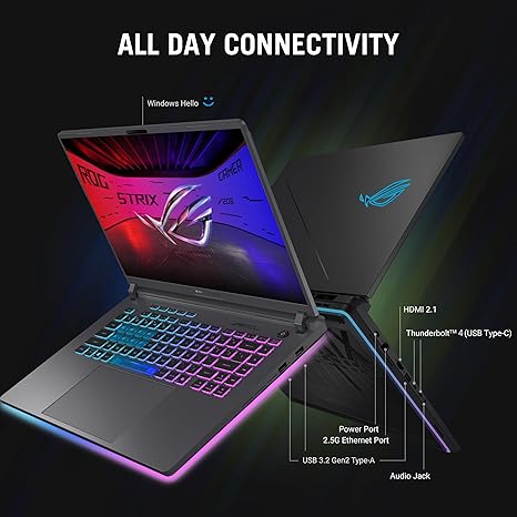 ASUS ROG STRIX G16 I9-14VA 16GB RAM 1TB SSD RTX 5070 16" - Image 6