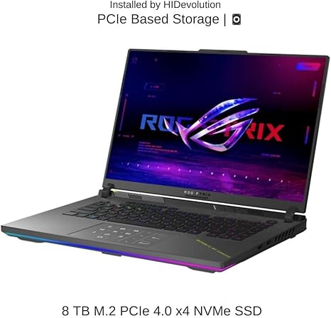 ASUS ROG STRIX G16 RYZEN 9 8940HX 32GB RAM 1TB SSD RTX 5070TI 16 " - Image 3