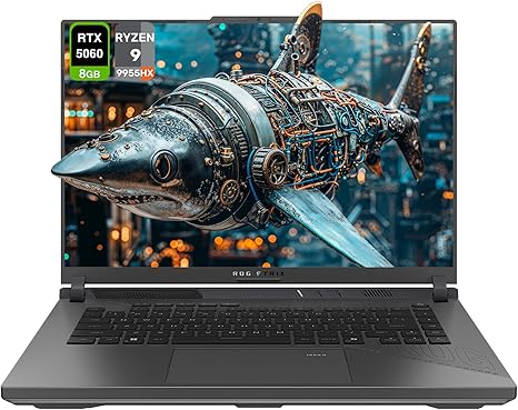ASUS ROG STRIX G16 RYZEN 9-9900HX 16GB RAM 1TB SSD RTX 5060 - GAMING 16"