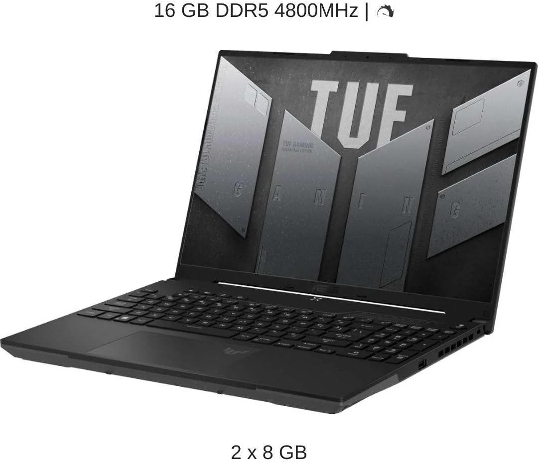 ASUS TUF A16 RYZEN 7 - 7735HS 16GB RAM 512GB SSD VIDEO 8GB Gaming 16" WUXGA - Image 4
