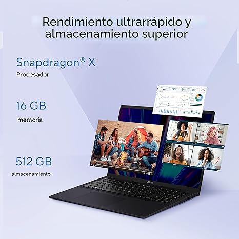 ASUS VIVOBOOK 16 SNAPDRAGON 16GB RAM 1TB SSD 16" - Image 7