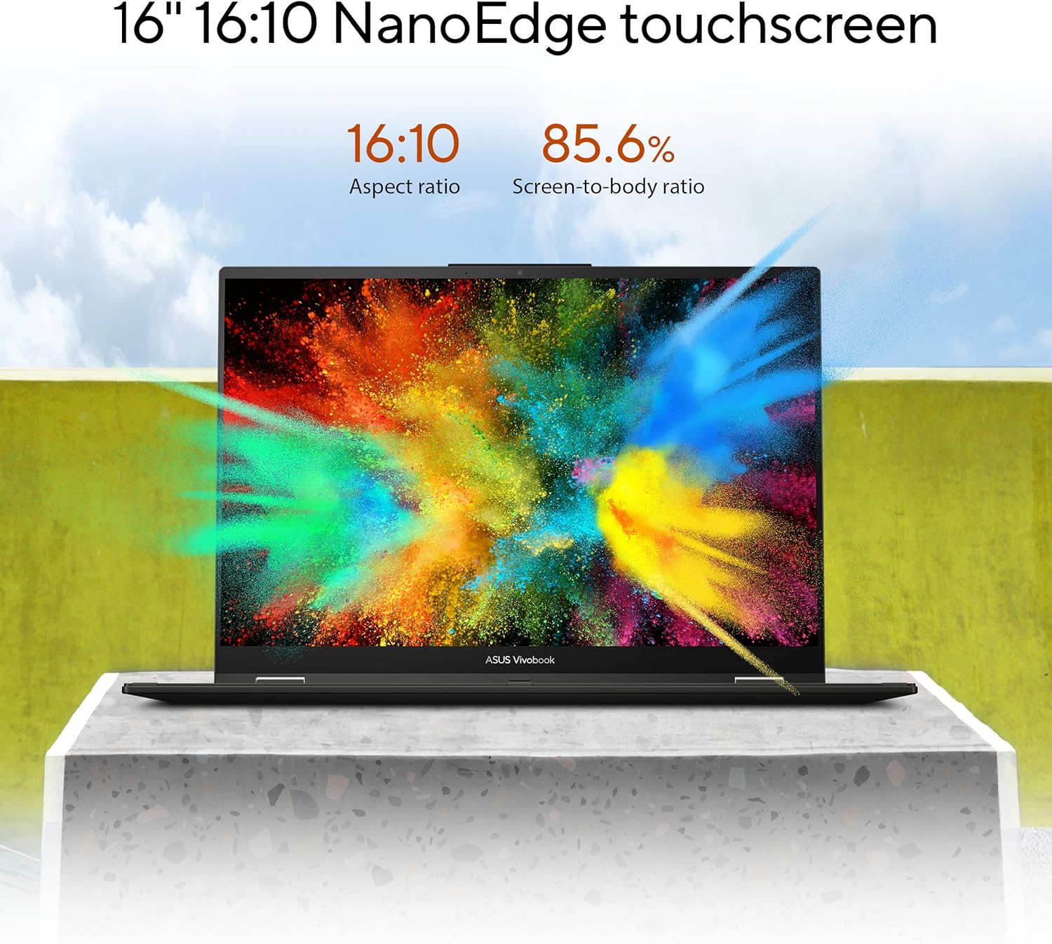 ASUS VIVOBOOK S16 RYZEN 5 - 7500U 16GB RAM 512GB SSD FLIP 16 - Image 6