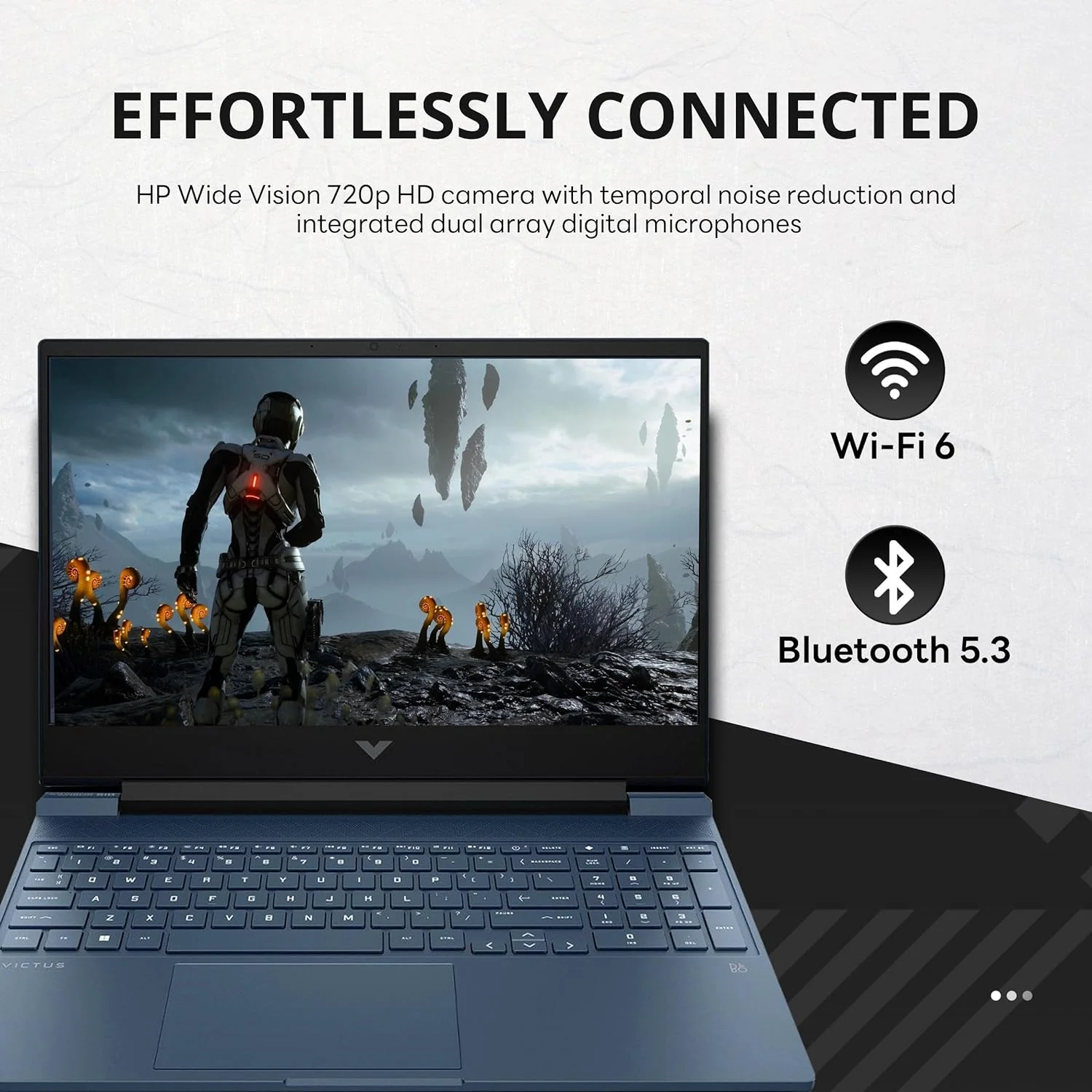HP VICTUS GAMING, 16GB RAM, 512GB SSD, Intel Core i5-13420H, T.Video 6GB - Image 4