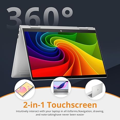 HP ENVY RUZEN 5 8640HS - 8GB RAM 256GB SSD X360 "16 - Image 2