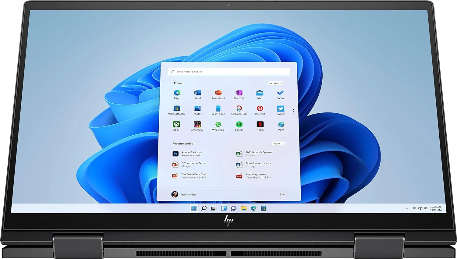 HP ENVY RYZEN 5-5500 8GB RAM 512GB SSD WINDOWS 11 TOUCH - 15.6" - Image 5
