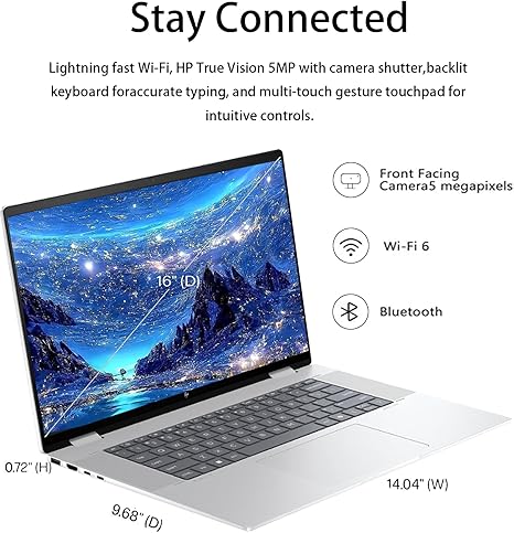 HP ENVY ULTRA 7-15 16GB RAM 1TB SSD X360 "16 - Image 3