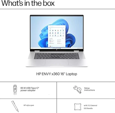 HP ENVY ULTRA 7-15 16GB RAM 1TB SSD X360 "16 - Image 4