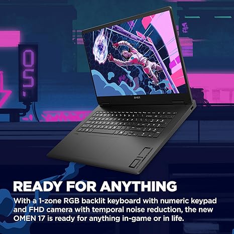 HP OMEN 17 - RYZEN Al 7 350W 16GB RAM 512GB SSD RTX 5050 GAMING 17,3" - Image 6