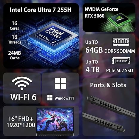 HP OMEN SLIM  ULTRA 7 32 GB RAM - 1 TB SSD 15,6 - Image 4