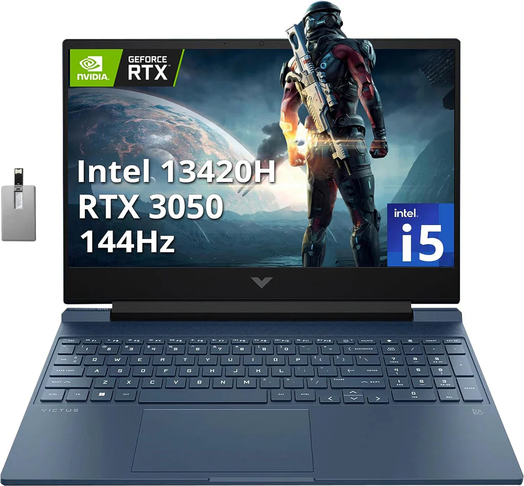 HP VICTUS GAMING, 16GB RAM, 512GB SSD, Intel Core i5-13420H RTX 4050, T.Video 6GB - Image 6