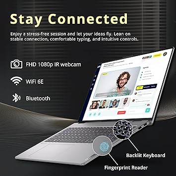 LENOVO YOGA 7 RYZEN 7 - 8000H 16GB RAM 1TB SSD TOUCH 16" - Image 5