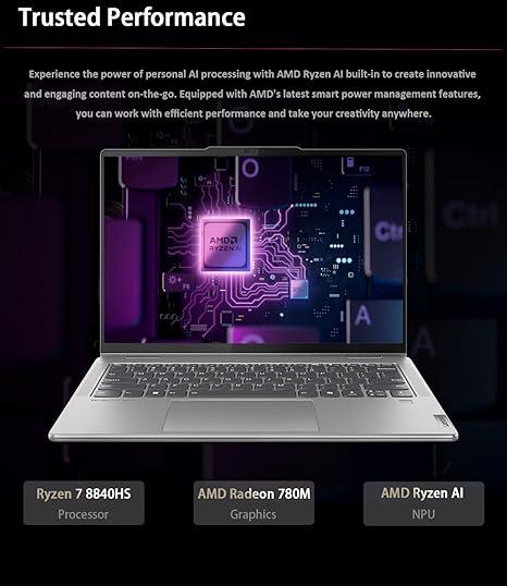 LENOVO YOGA 7 RYZEN 7 - 8000H 16GB RAM 1TB SSD TOUCH 14" - Image 2