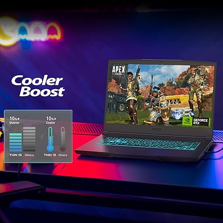 MSI THIN I5-13VA 16GB RAM 512GB SSD RTX 3050 15.6" - Image 2