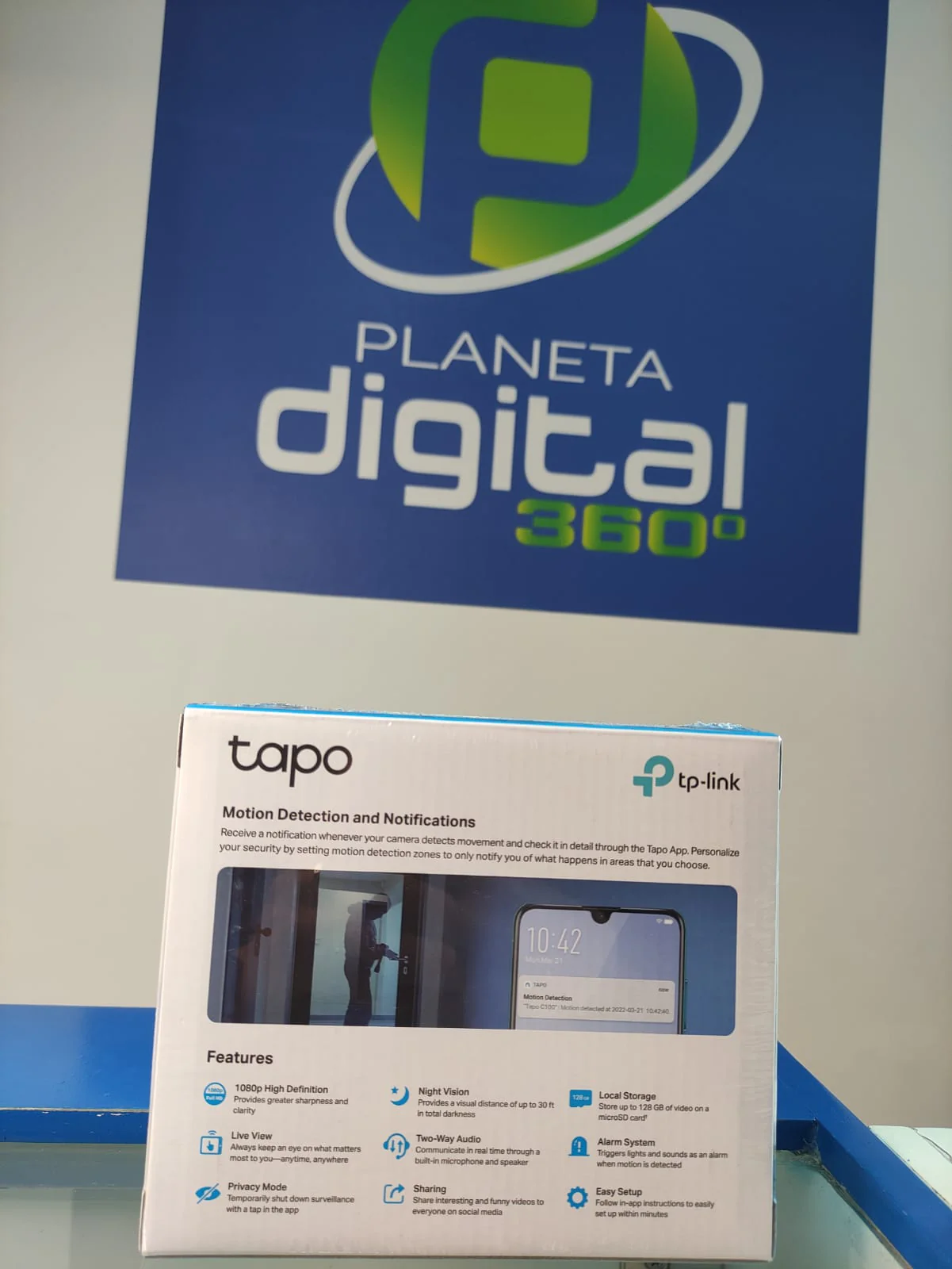 Tapo C100 Cámara de seguridad para el hogar con Wi-Fi - Image 3