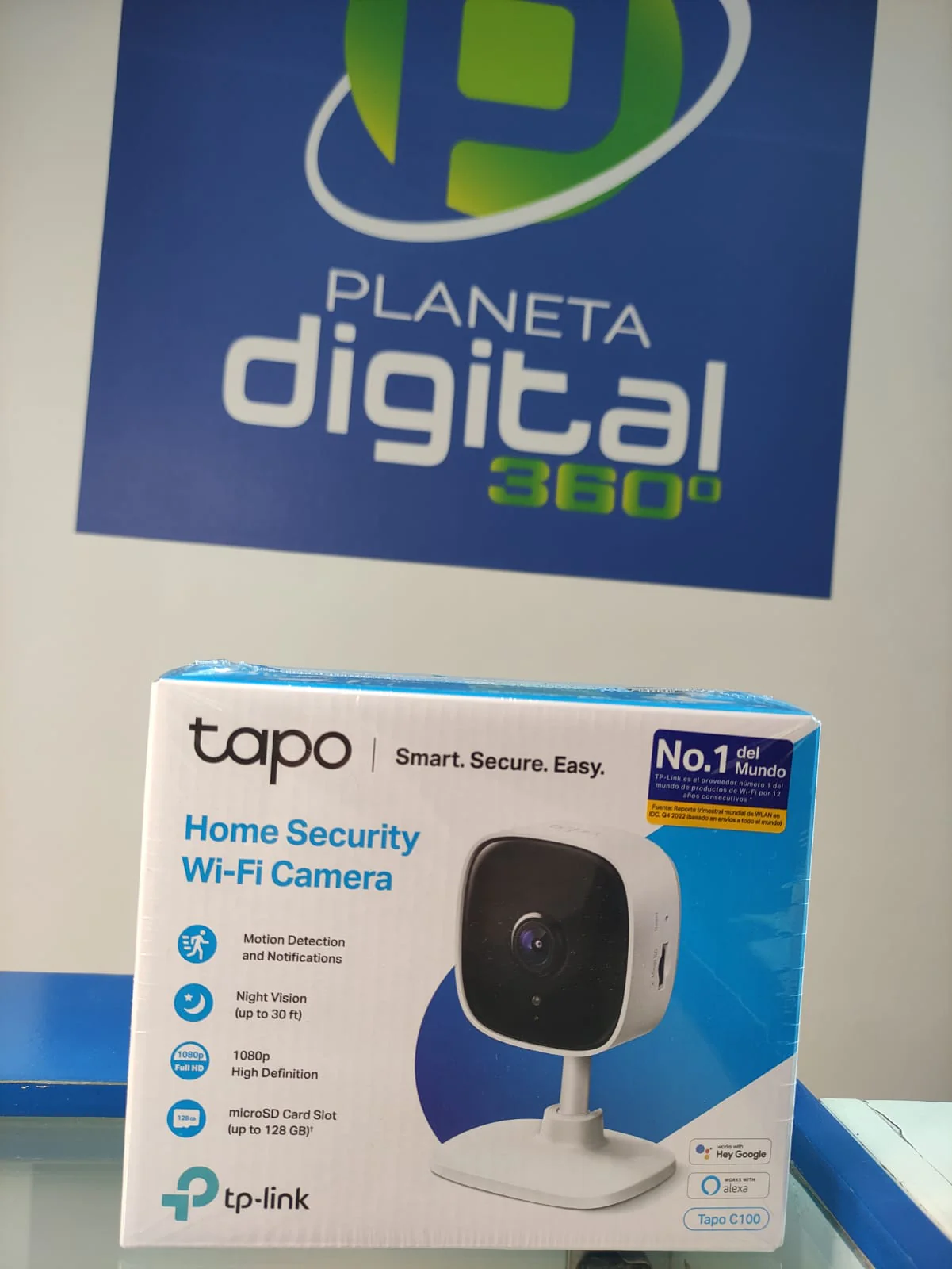 Tapo C100 Cámara de seguridad para el hogar con Wi-Fi - Image 4