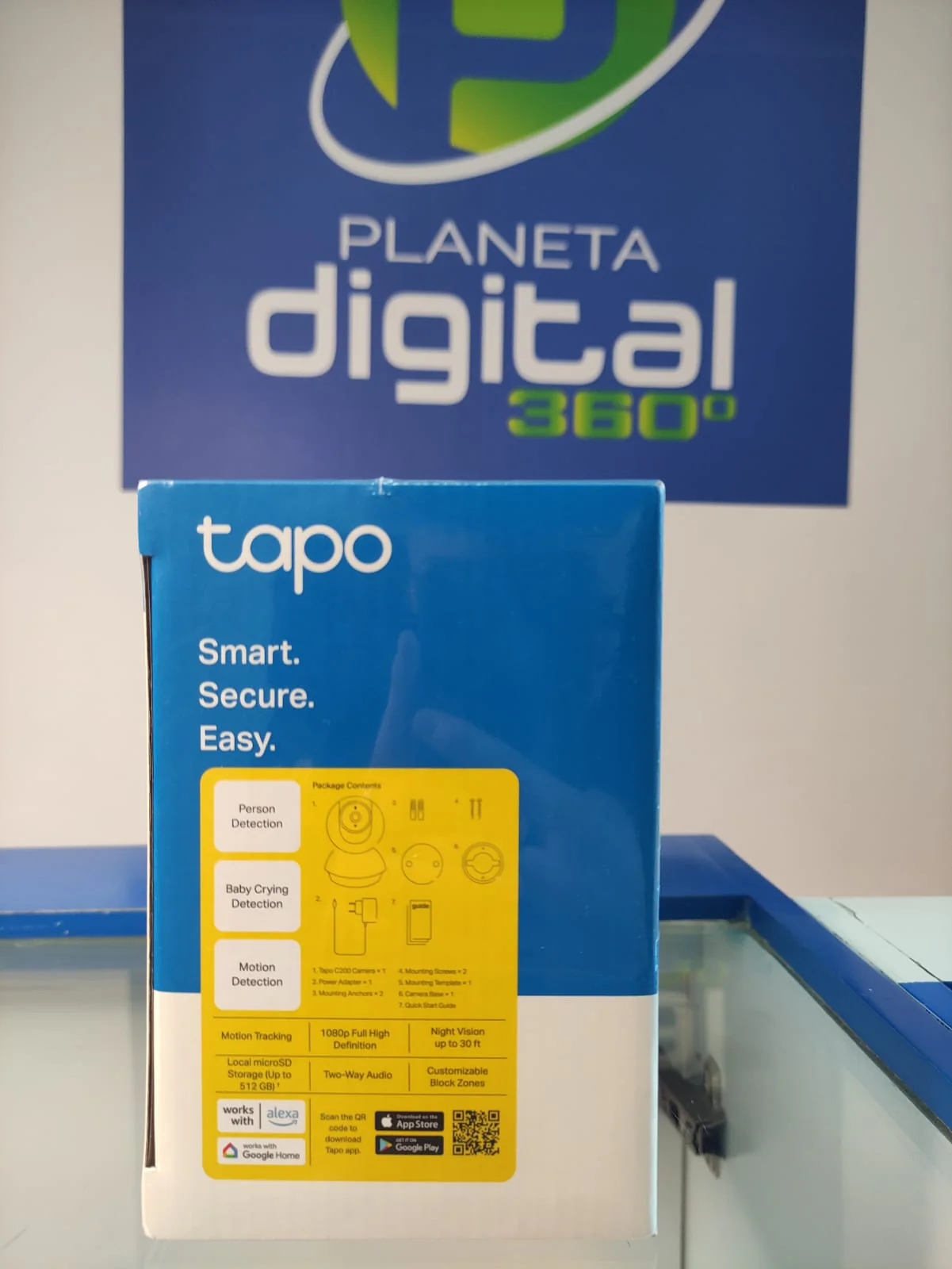 Tapo C200 Cámara Wi-Fi de seguridad para el hogar Pan / Tilt - Image 3